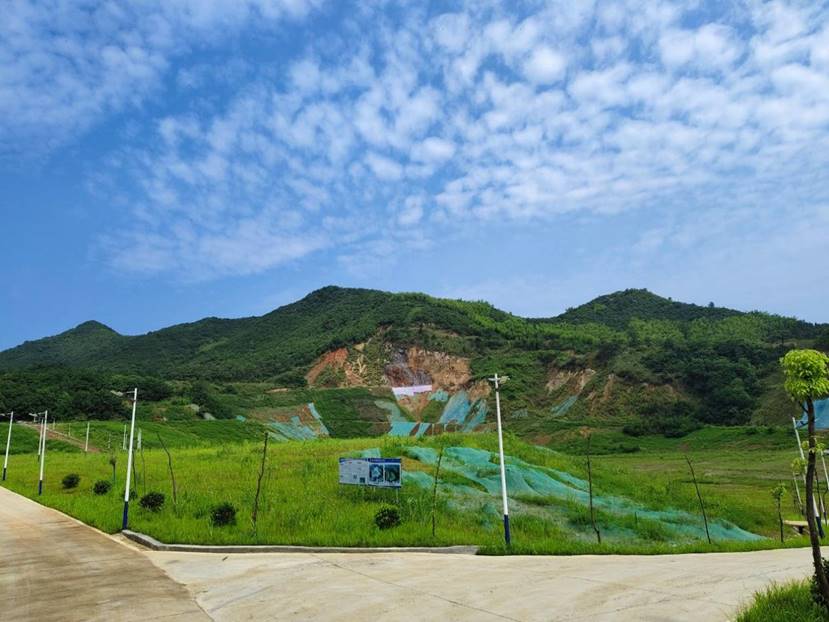 銅山、前山露天采坑復(fù)墾項目完成